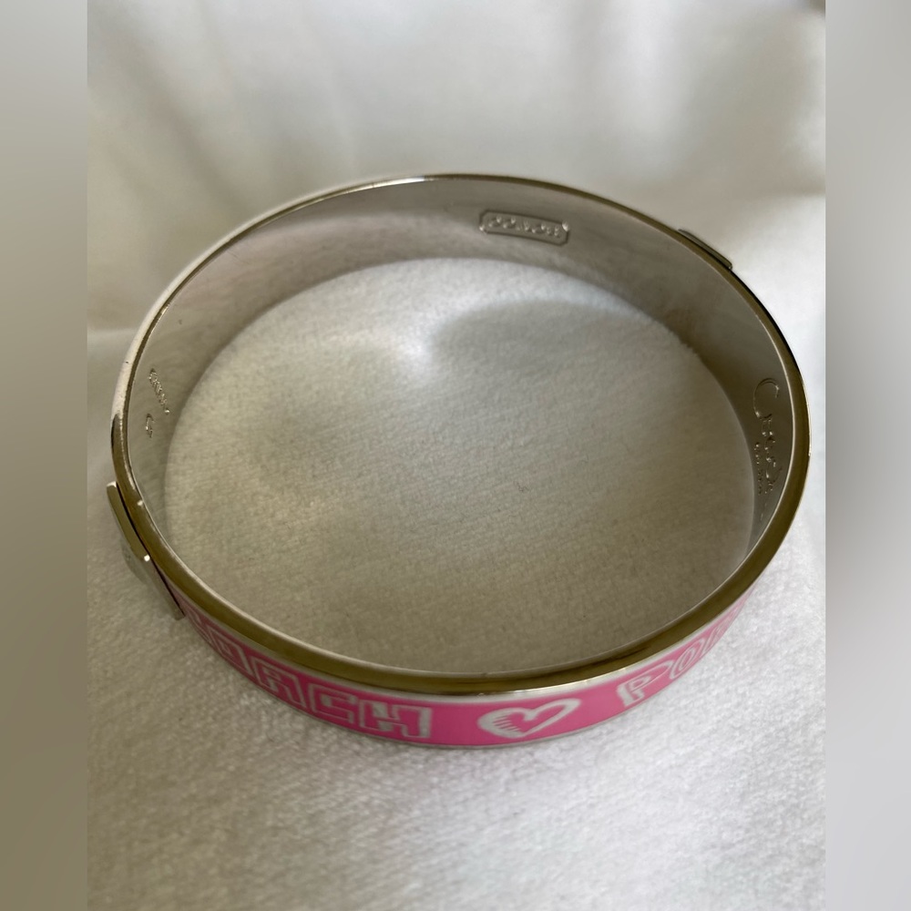 NWOT Coach Poppy Vintage Bangle Vintage - Picture 6 of 14